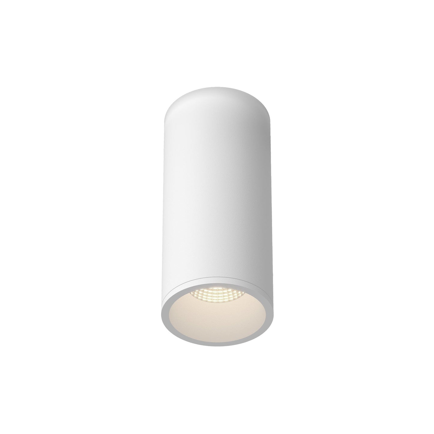 Lorna LED Flush Mount Ceiling Light in White (14W/3.25-Inch).