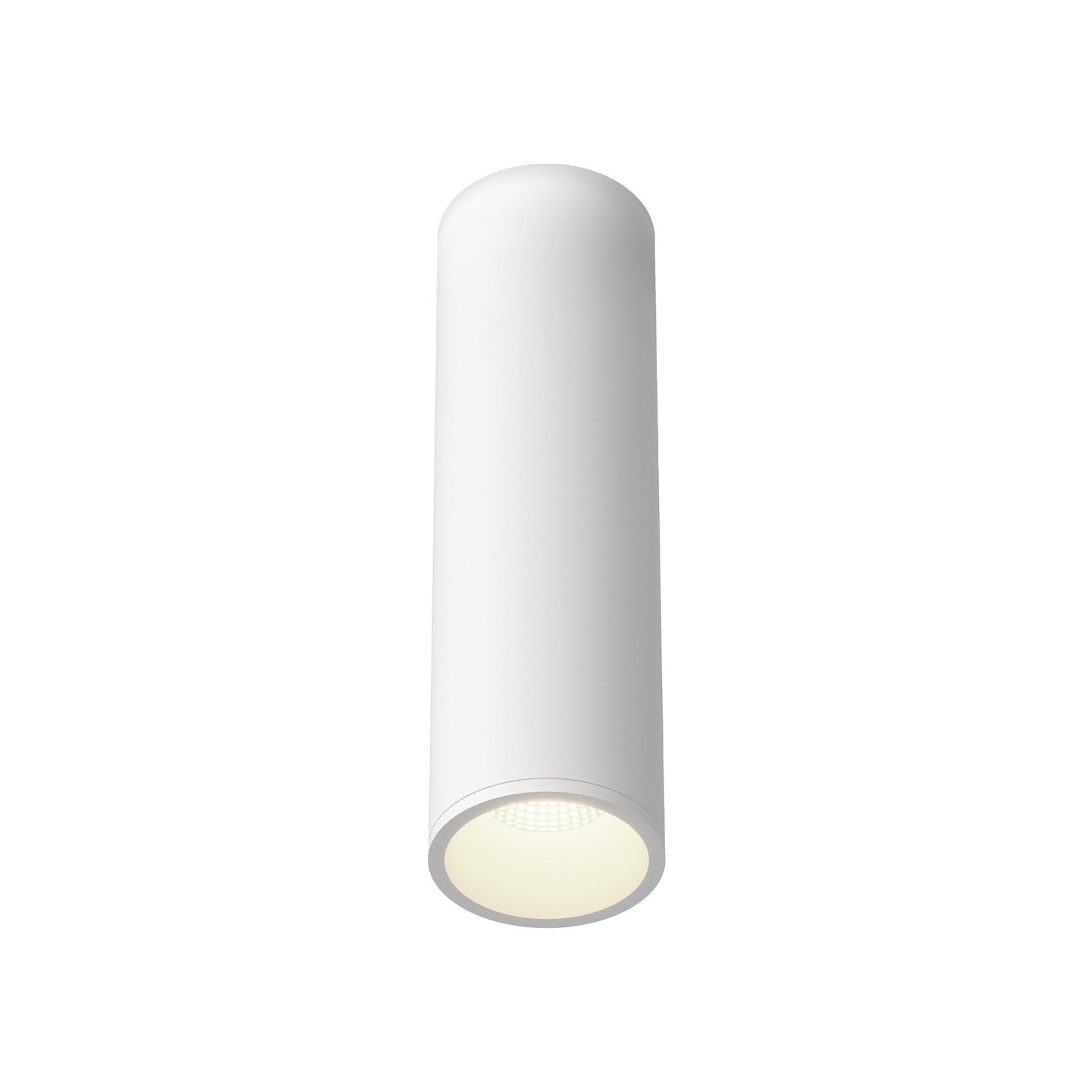 Lorna LED Flush Mount Ceiling Light in White (18W/3.25-Inch).