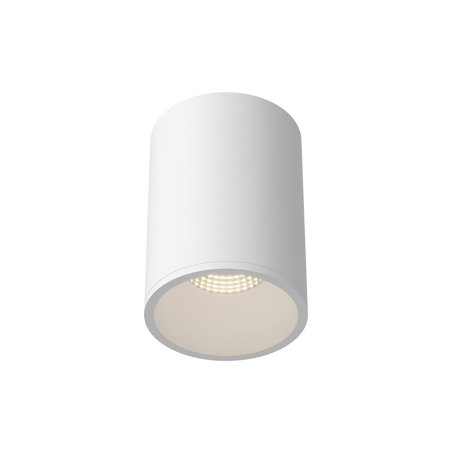 Lorna LED Flush Mount Ceiling Light in White (18W/4.38-Inch).