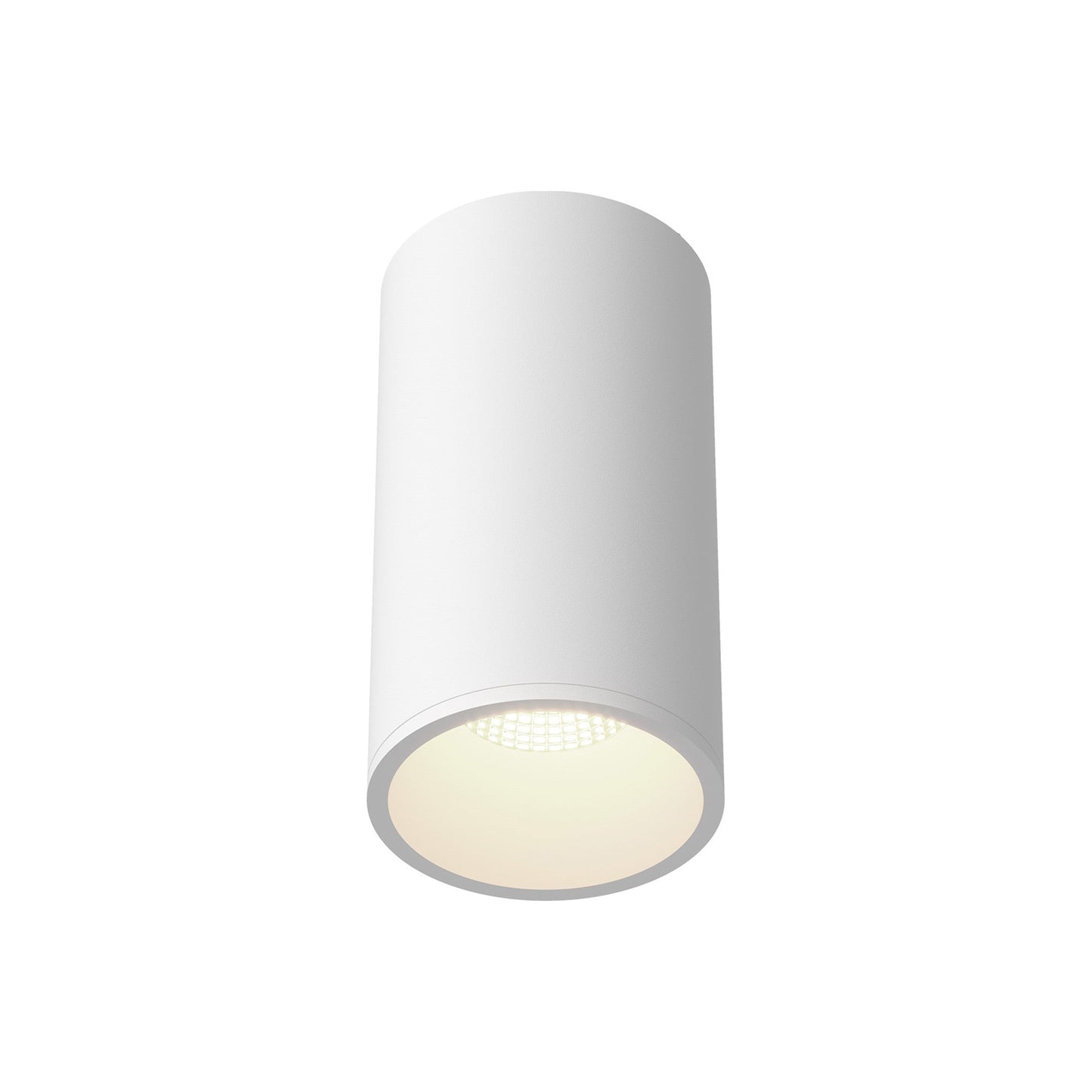 Lorna LED Flush Mount Ceiling Light in White (20W/4.38-Inch).