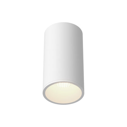 Lorna LED Flush Mount Ceiling Light in White (20W/4.38-Inch).