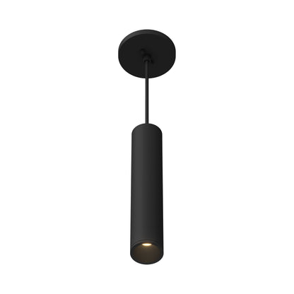 Lorna LED Pendant Light in Black (12W/2.25-Inch).