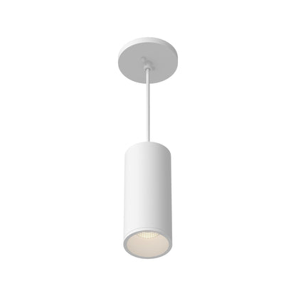 Lorna LED Pendant Light in White (14W/3.25-Inch).