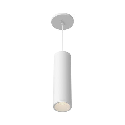 Lorna LED Pendant Light in White (18W/3.25-Inch).