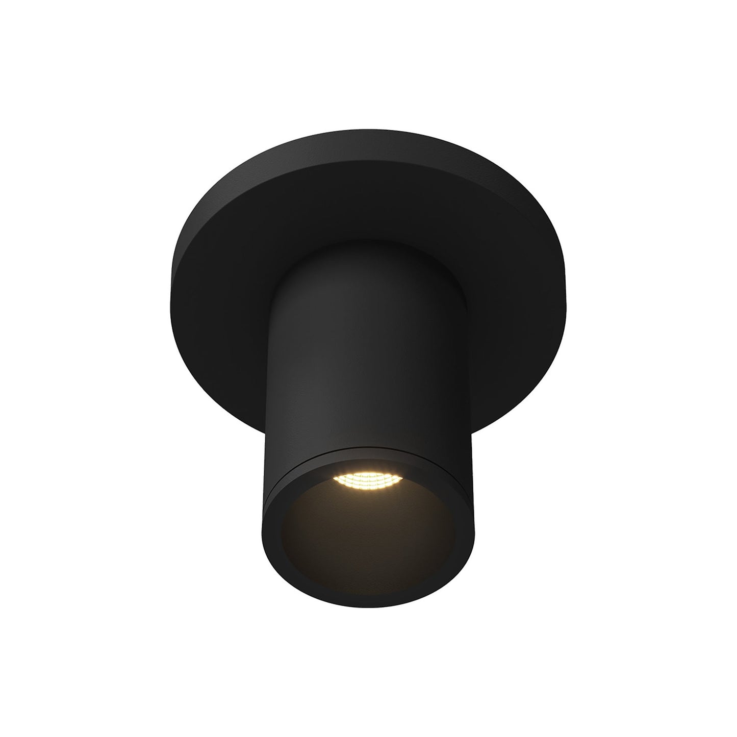 Lorna LED Surface Mount Ceiling Light in Black (8W/2.25-Inch).