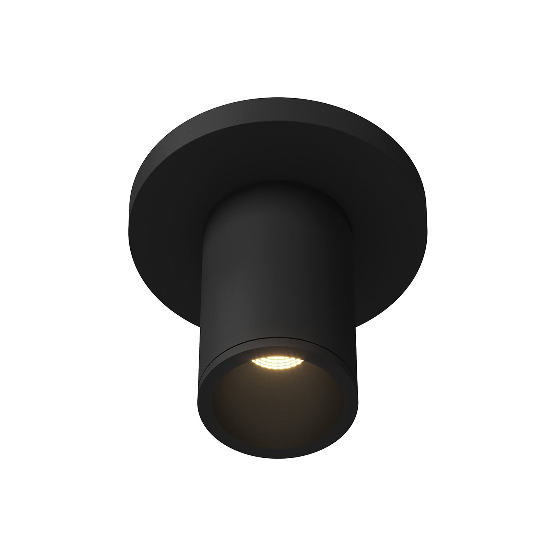 Lorna LED Surface Mount Ceiling Light in Black (8W/2.25-Inch).