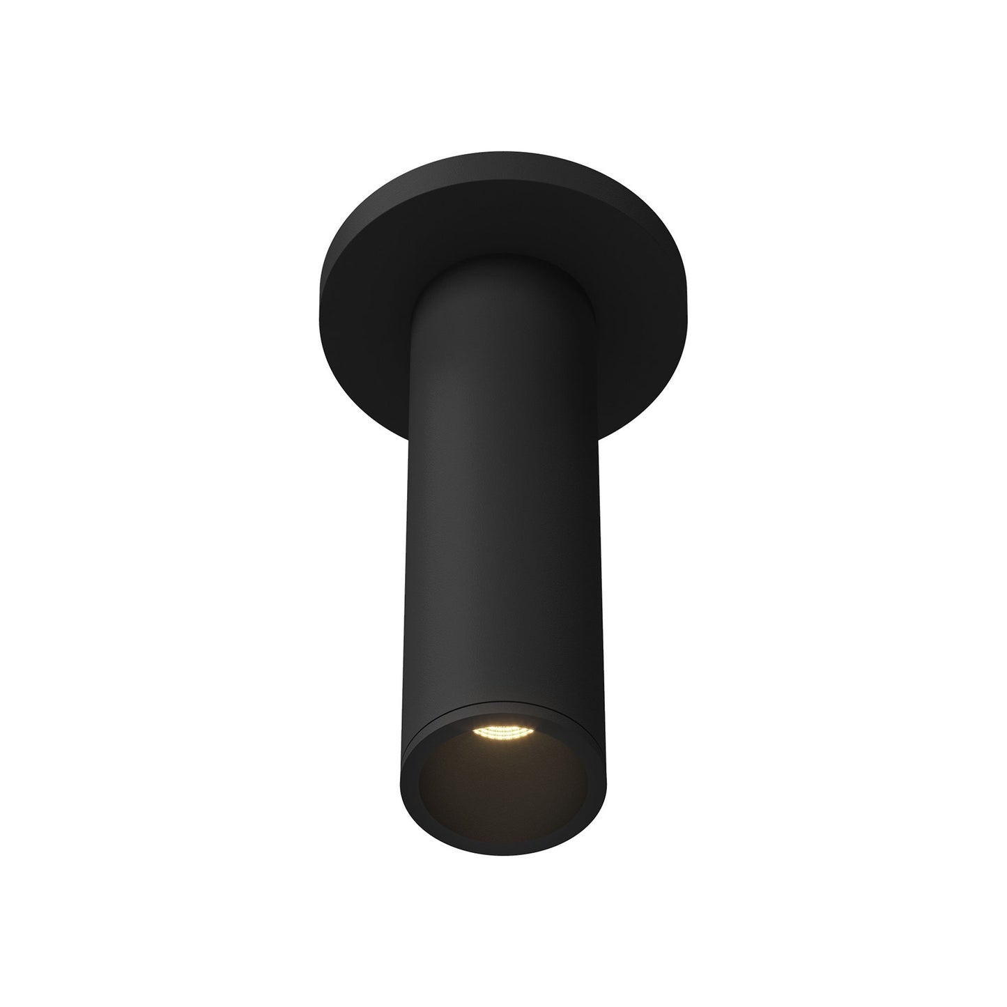 Lorna LED Surface Mount Ceiling Light in Black (10W/2.25-Inch).