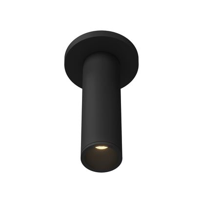 Lorna LED Surface Mount Ceiling Light in Black (10W/2.25-Inch).