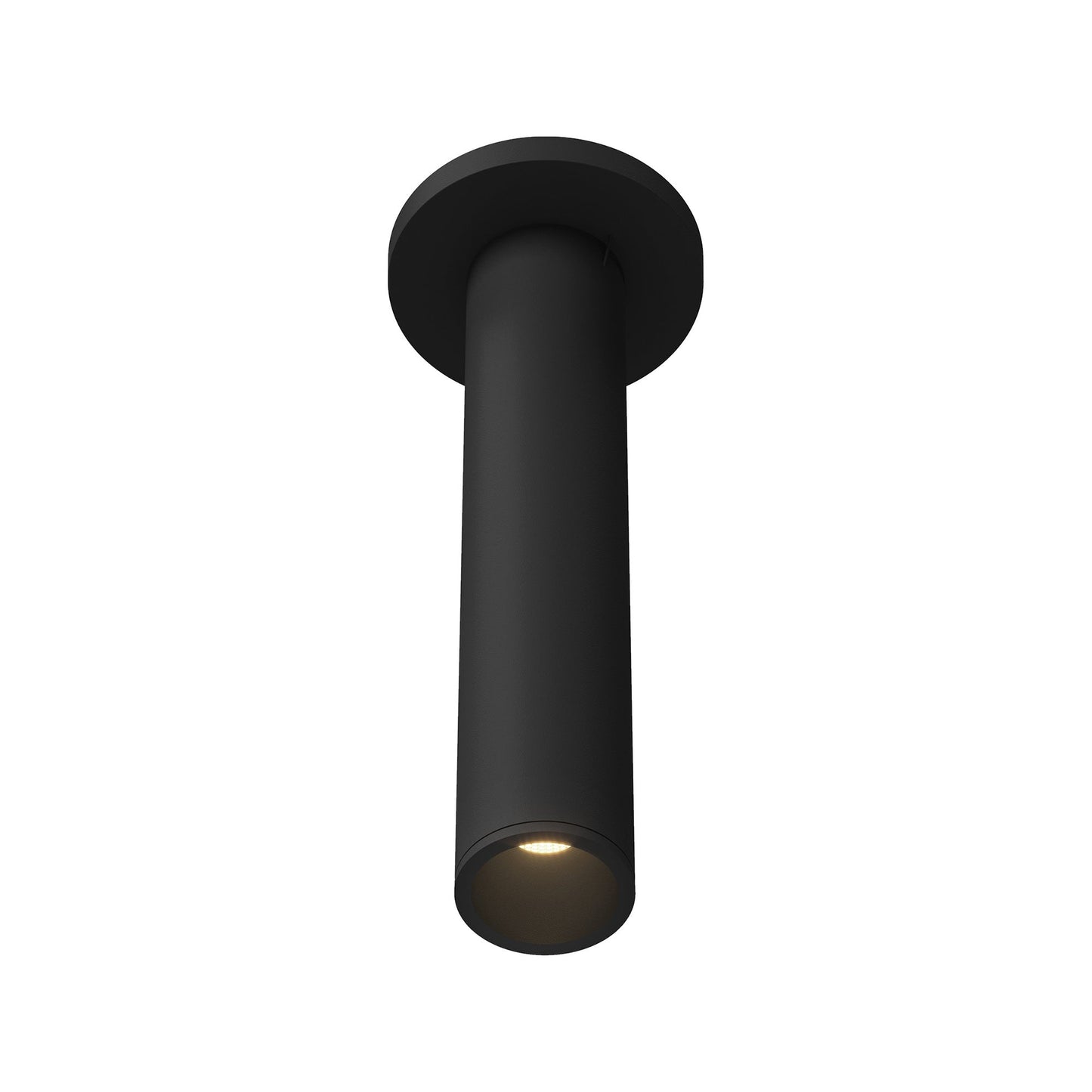 Lorna LED Surface Mount Ceiling Light in Black (12W/2.25-Inch).