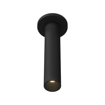 Lorna LED Surface Mount Ceiling Light in Black (12W/2.25-Inch).