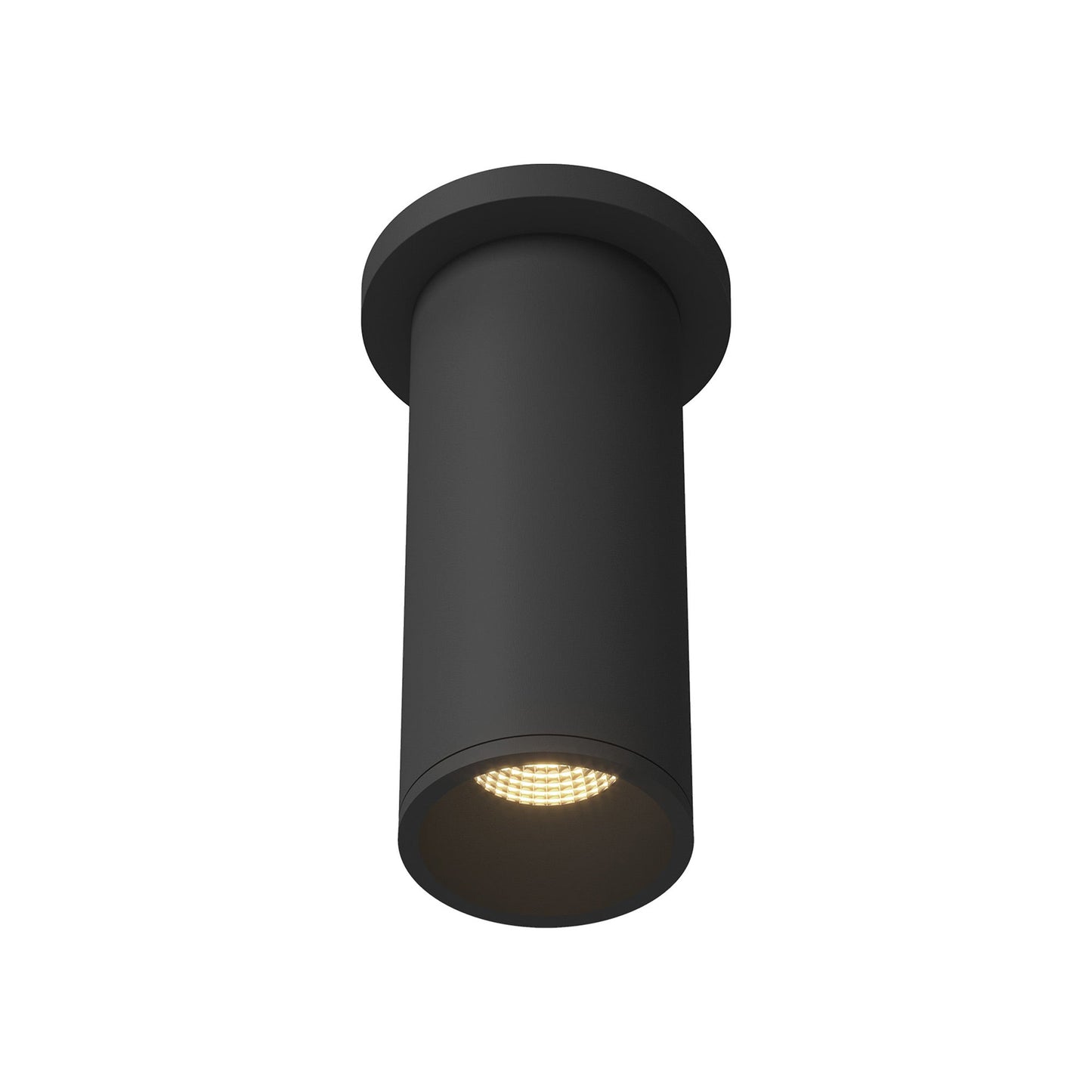 Lorna LED Surface Mount Ceiling Light in Black (14W/3.25-Inch).
