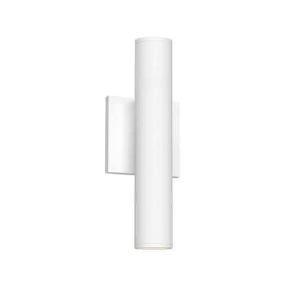 Lorna Up / Down LED Wall Light in White (20W/2.25-Inch).
