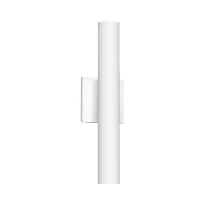Lorna Up / Down LED Wall Light in White (24W/2.25-Inch).