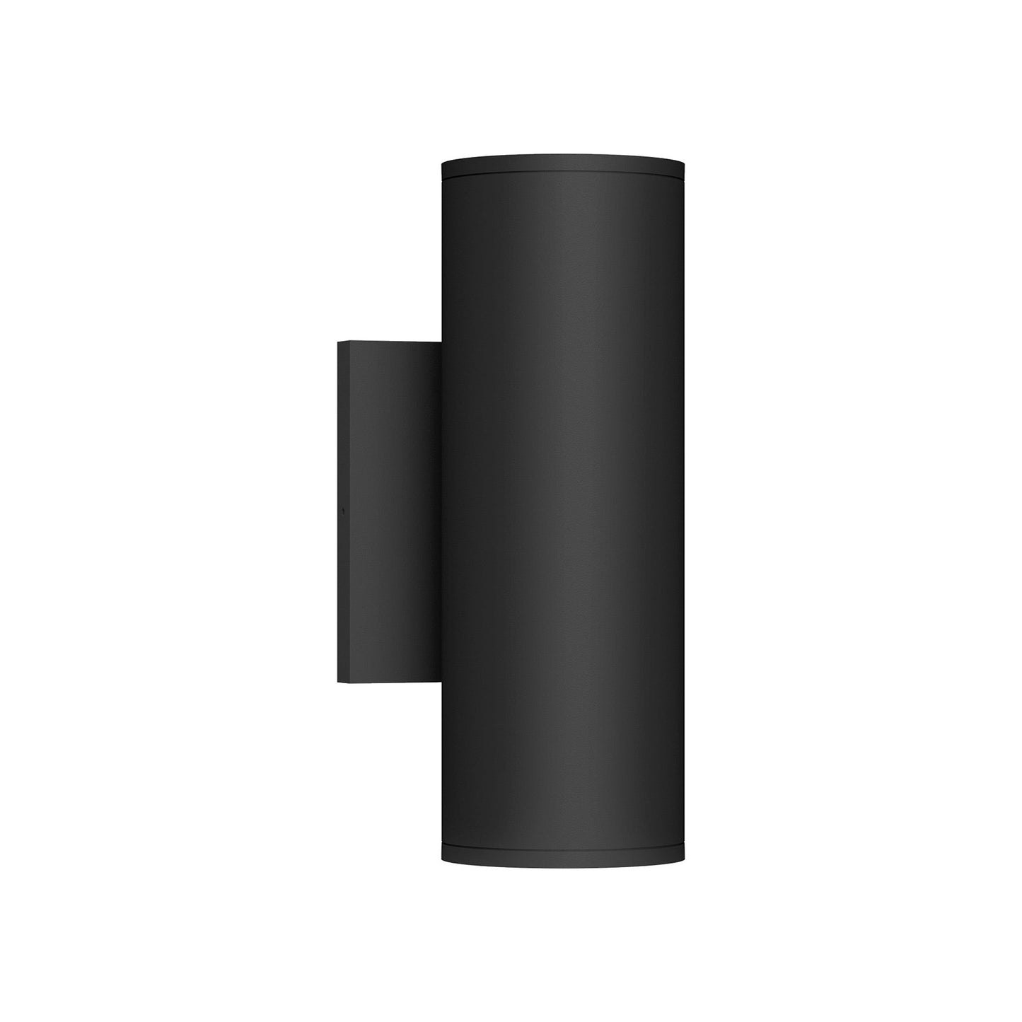 Lorna Up / Down LED Wall Light in Black (20W/3.25-Inch).