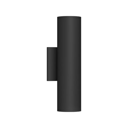 Lorna Up / Down LED Wall Light in Black (24W/3.25-Inch).