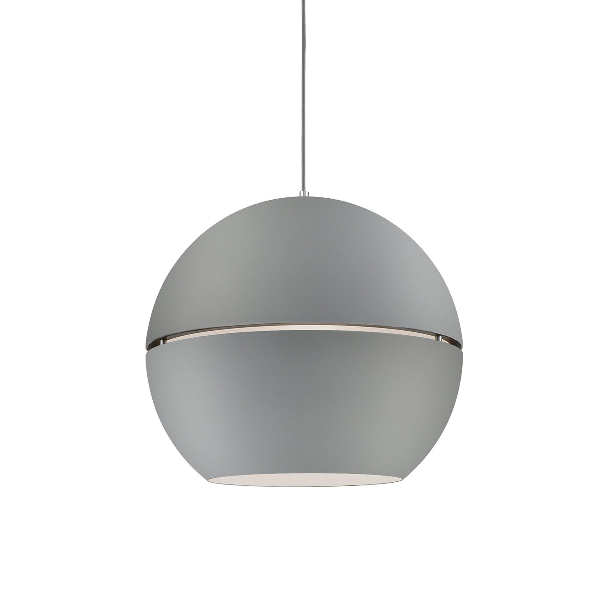 Lucas Pendant Light in Gray (Large).