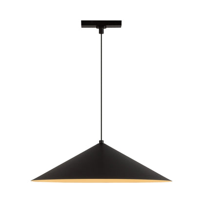 Luiz LED Track Pendant Light in Black.