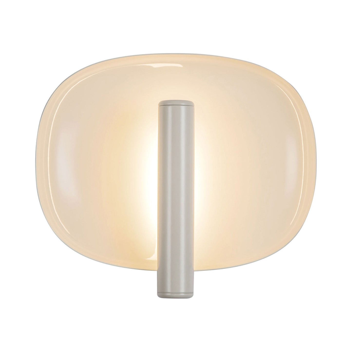 Lustre LED Wall Light in Pearl White.