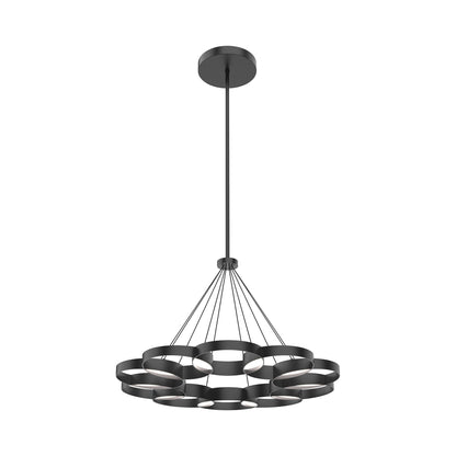 Maestro LED Chandelier in Black (Large).