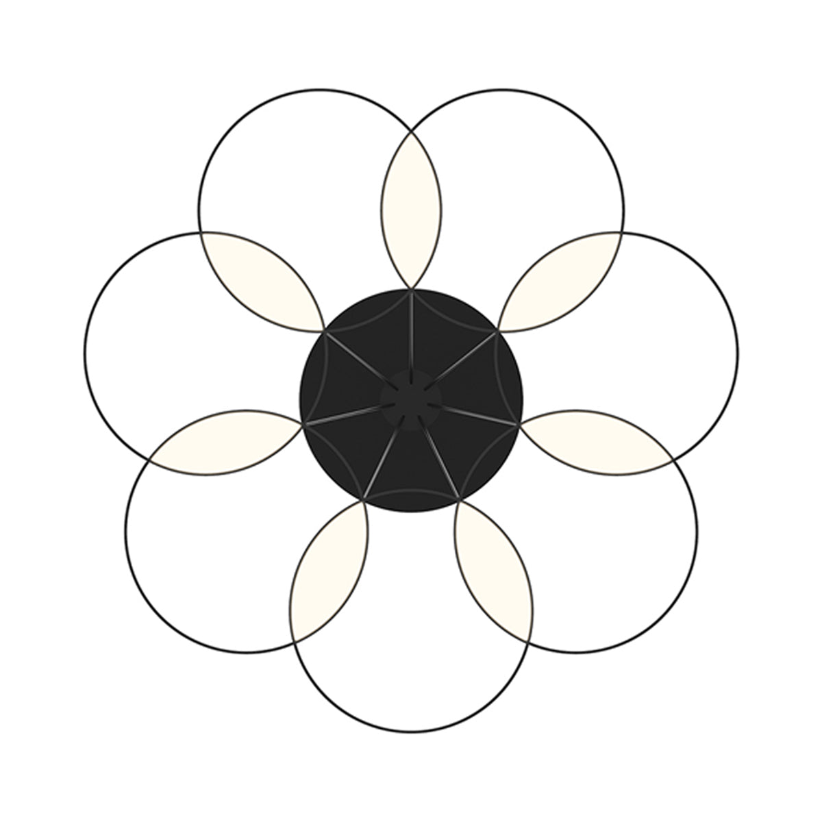 Maestro LED Chandelier in Detail.