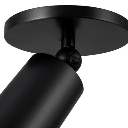 Mason Adjustable LED Semi Flush Mount Ceiling Light in Detail.