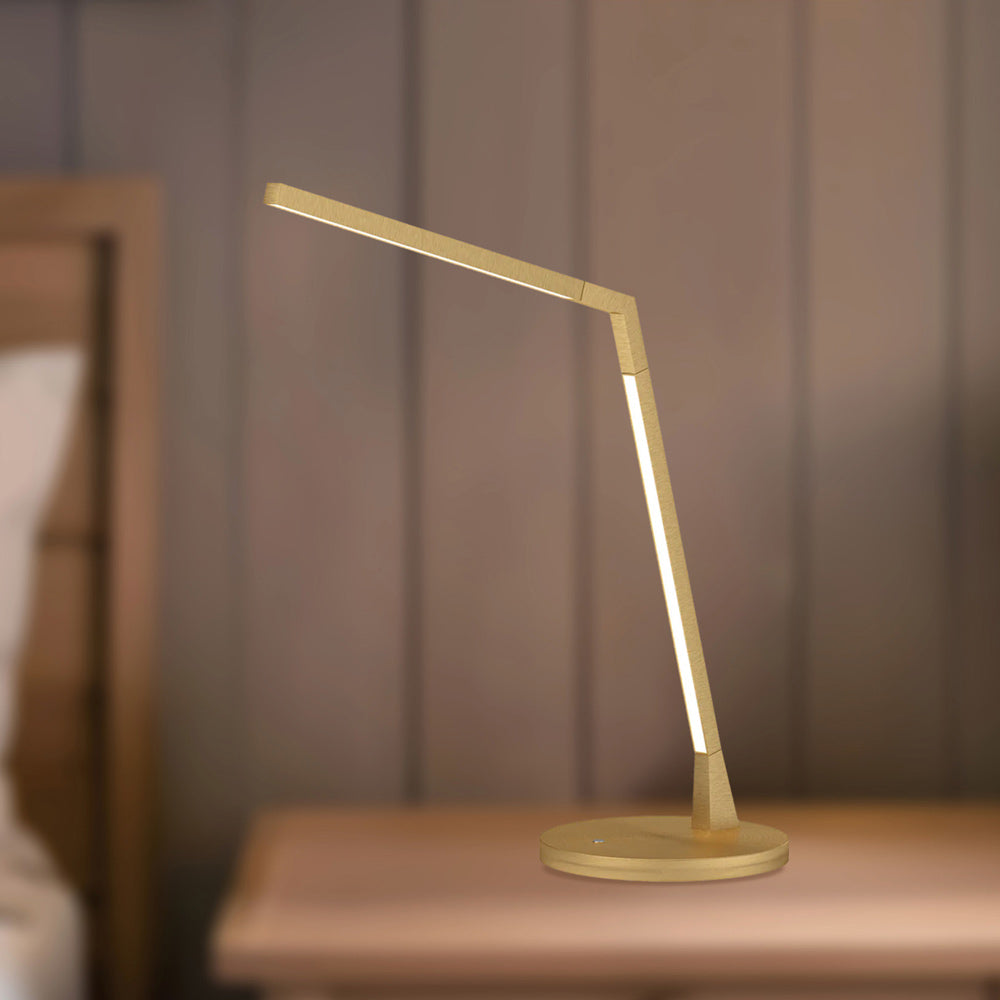 Miter LED Desk Lamp in Detail.