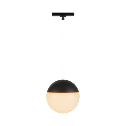 Monae Trilo Track LED Pendant Light in Black.