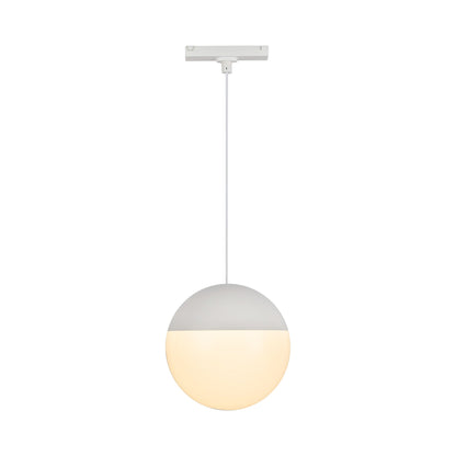 Monae Trilo Track LED Pendant Light in White.