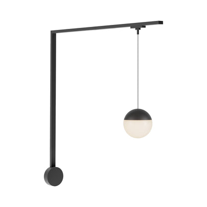 Monae Trilo Track LED Wall Light in Black.