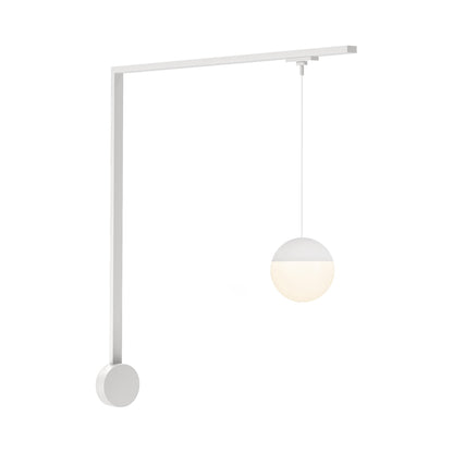 Monae Trilo Track LED Wall Light in White.