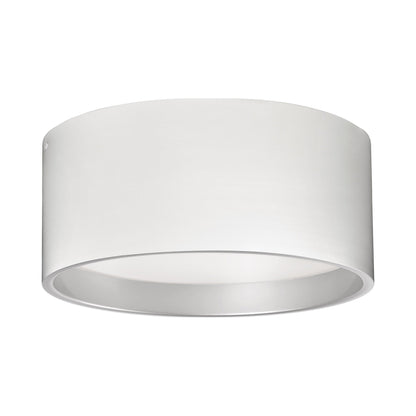 Mousinni LED Flush Mount Ceiling Light in White (Large).