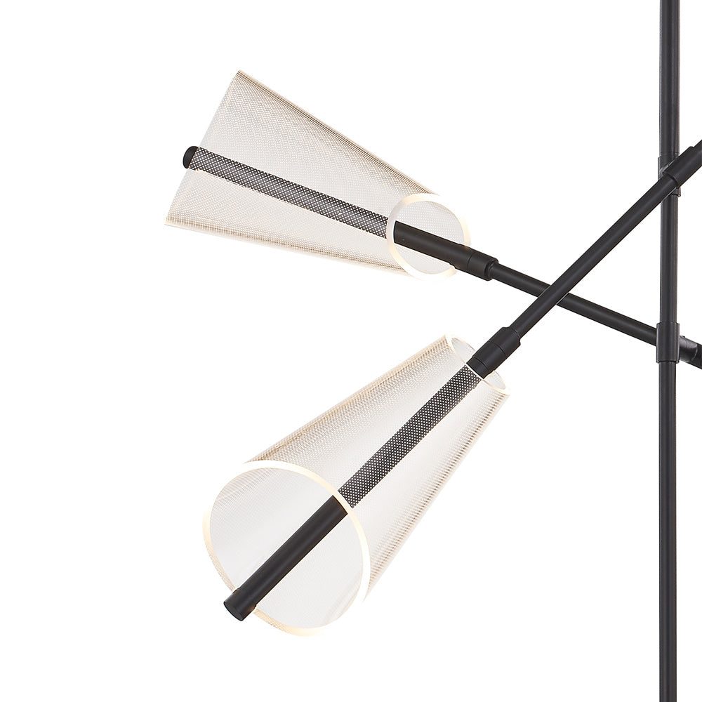 Mulberry LED Chandelier in Detail.