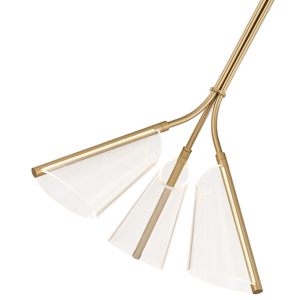 Mulberry LED Pendant Light in Detail.