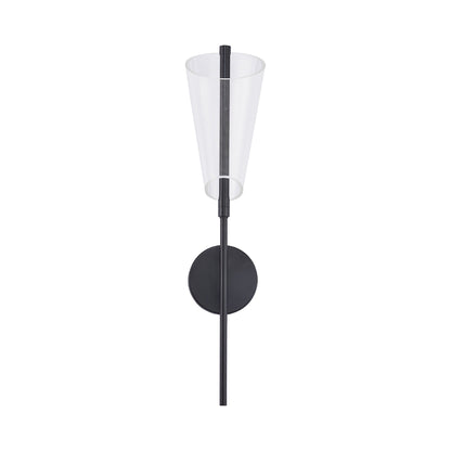 Mulberry LED Wall Light in Black (1-Light).