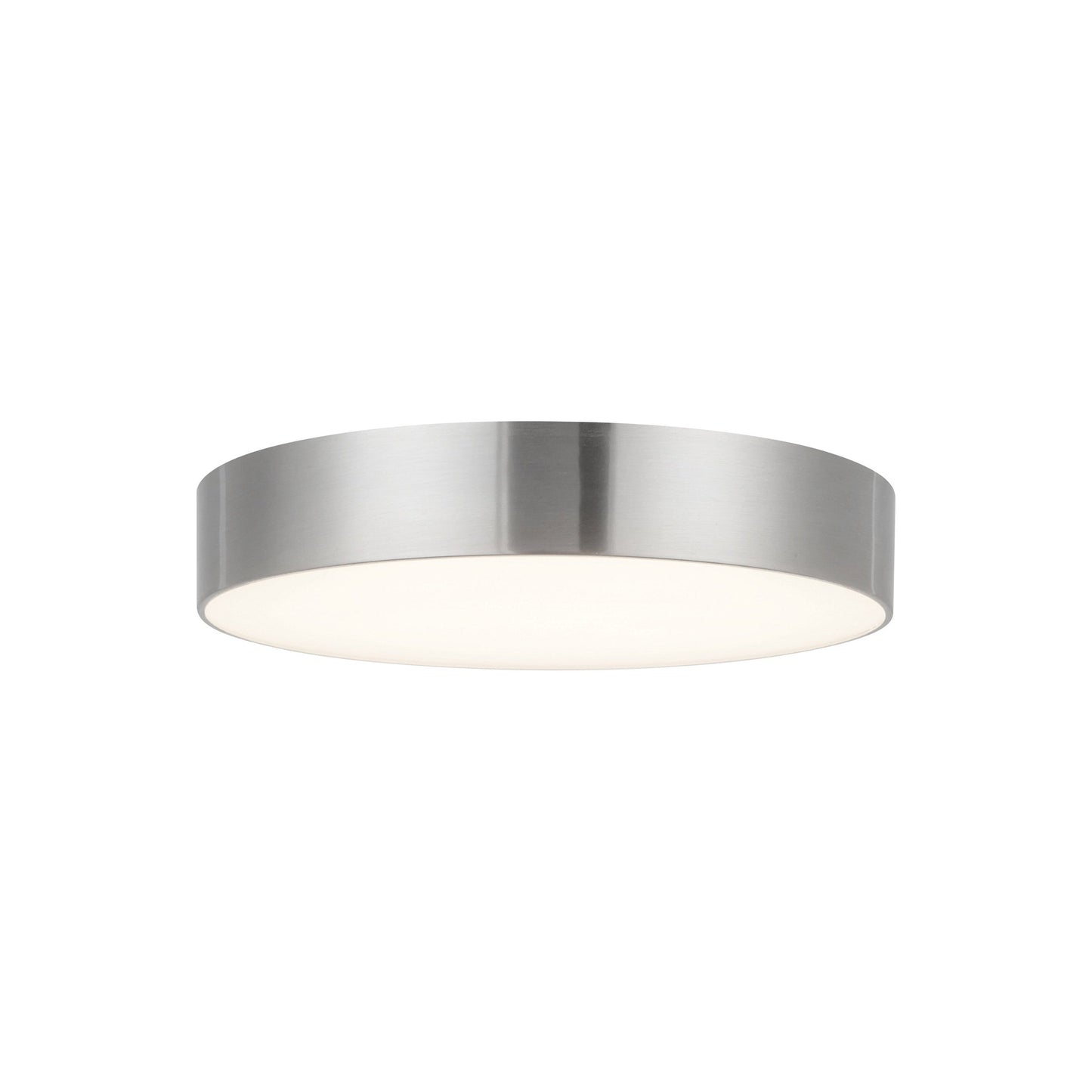 Musa LED Flush Mount Ceiling Light in Brushed Nickel (8.13-Inch).