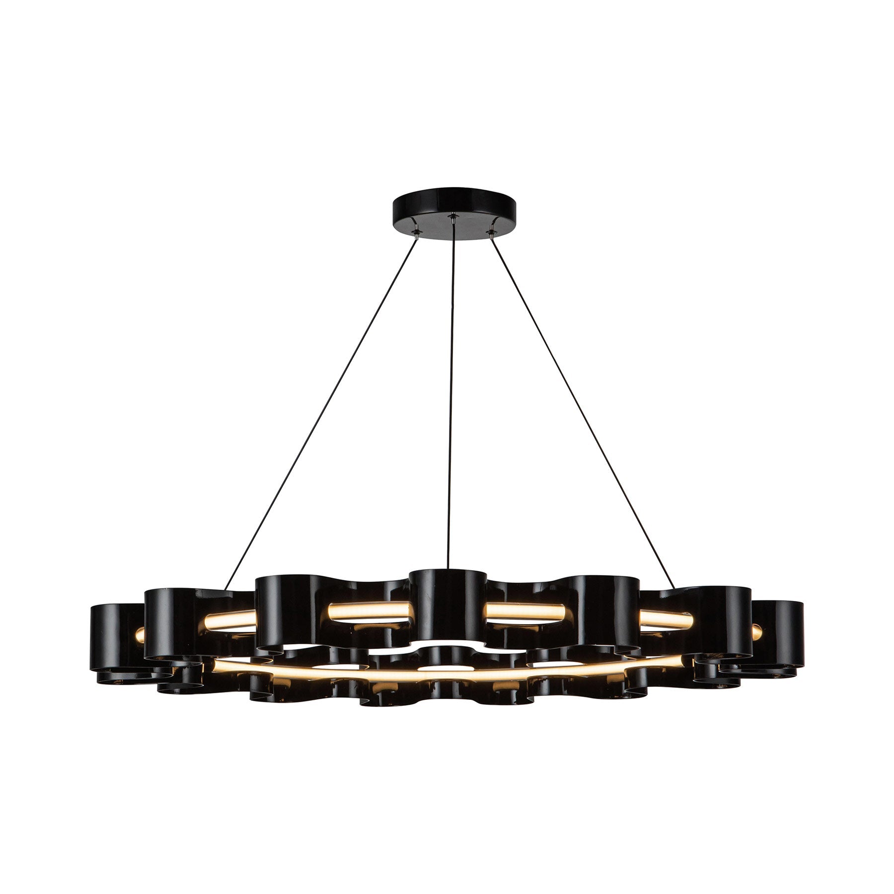 Nami LED Chandelier in Detail.