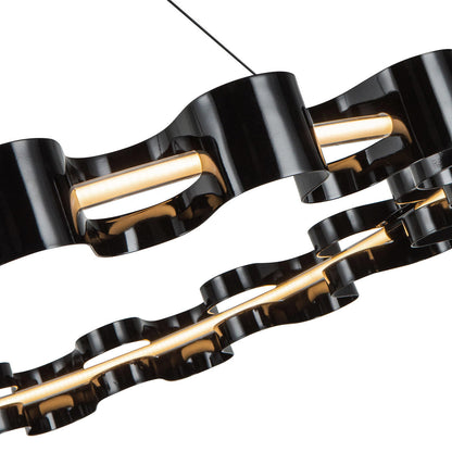 Nami LED Chandelier in Detail.