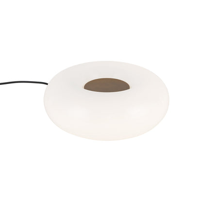Nimbus LED Table Lamp in Vintage Brass (8.75-Inch).