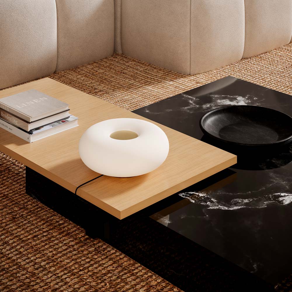 Nimbus LED Table Lamp in living room.