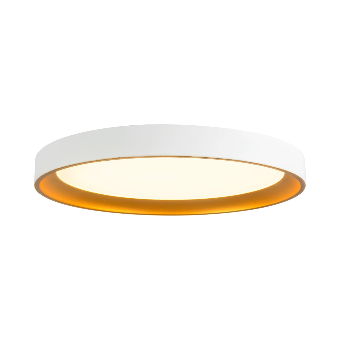 Nix LED Flush Mount Ceiling Light in White (11.88-Inch).