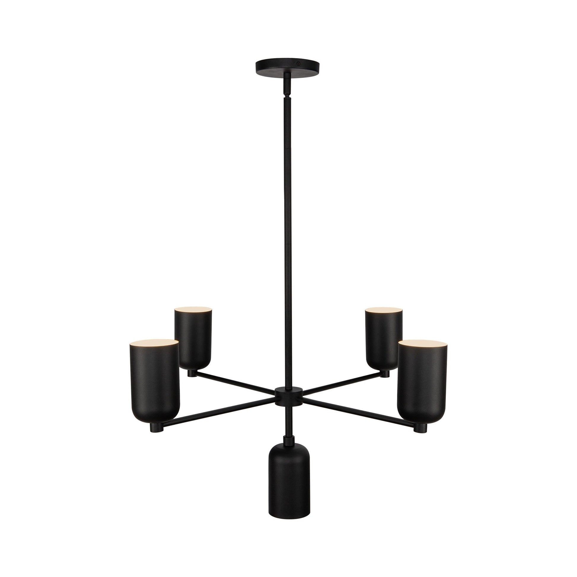 Nola Chandelier in Black.