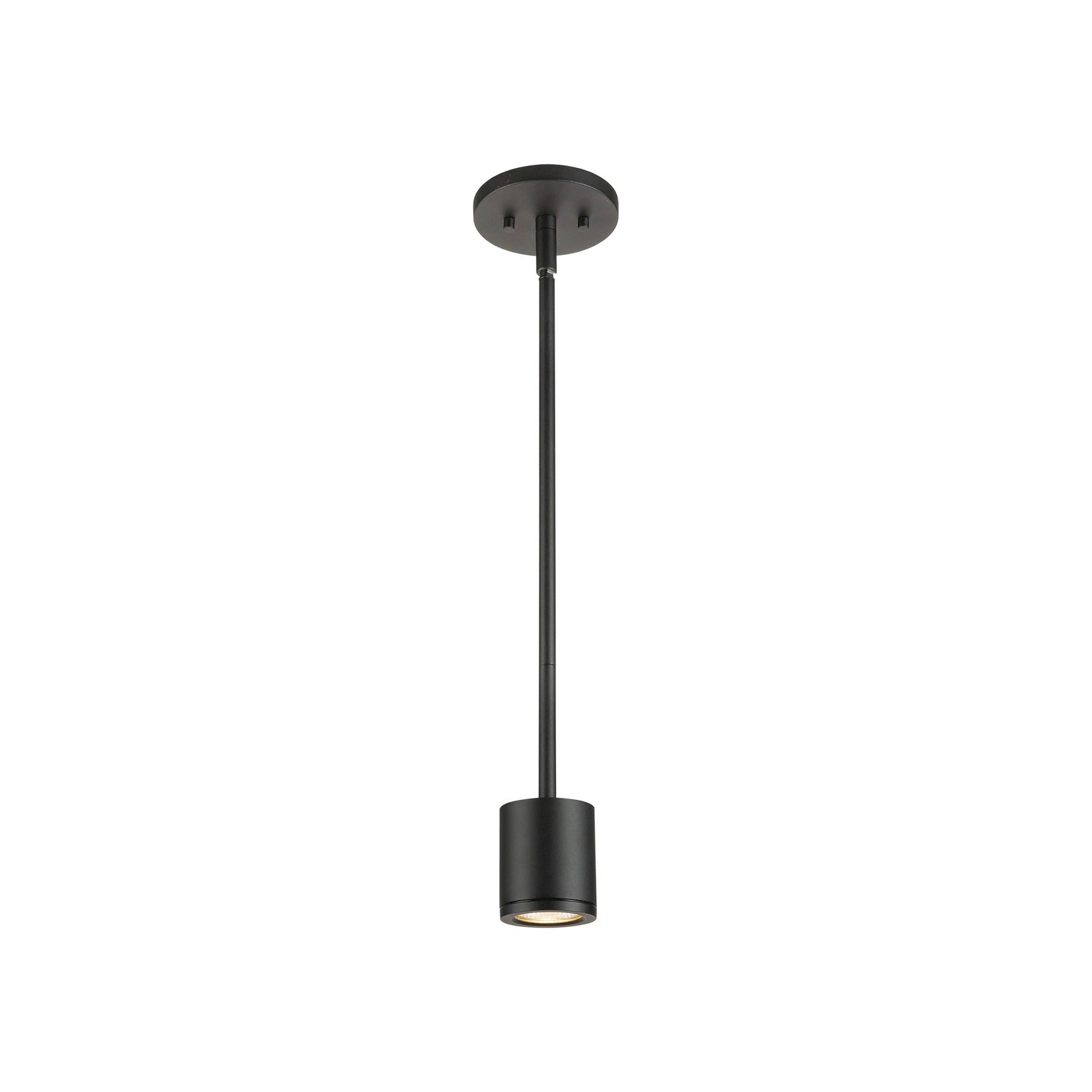 Nordic Outdoor LED Pendant Light in Black (3-Inch/2.63-Inch).
