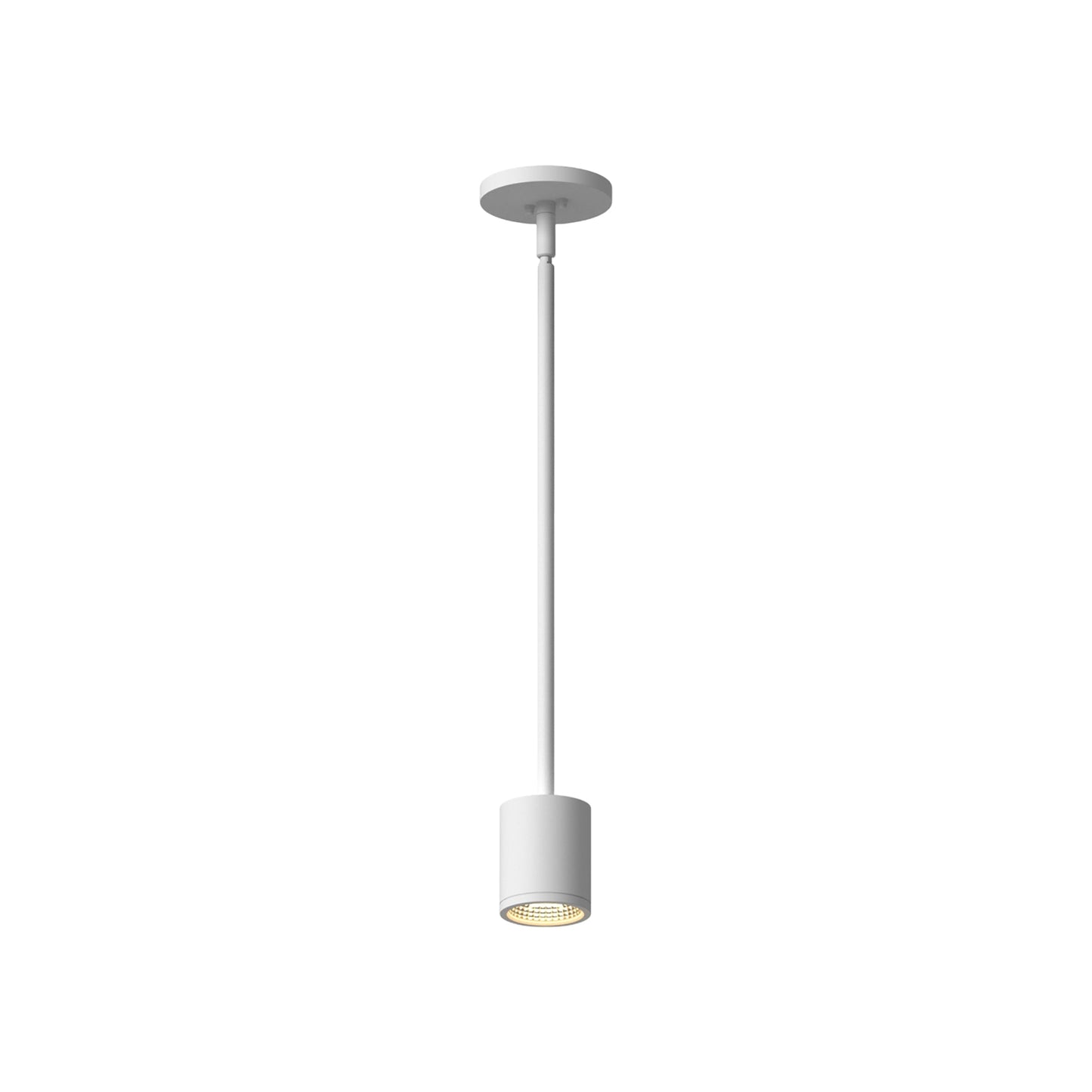 Nordic Outdoor LED Pendant Light in White (3-Inch/2.63-Inch).