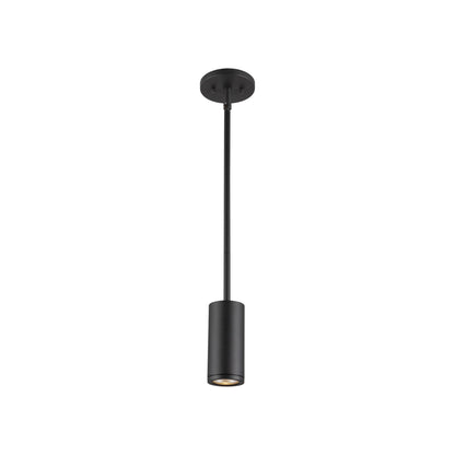 Nordic Outdoor LED Pendant Light in Black (5.5-Inch/2.63-Inch).