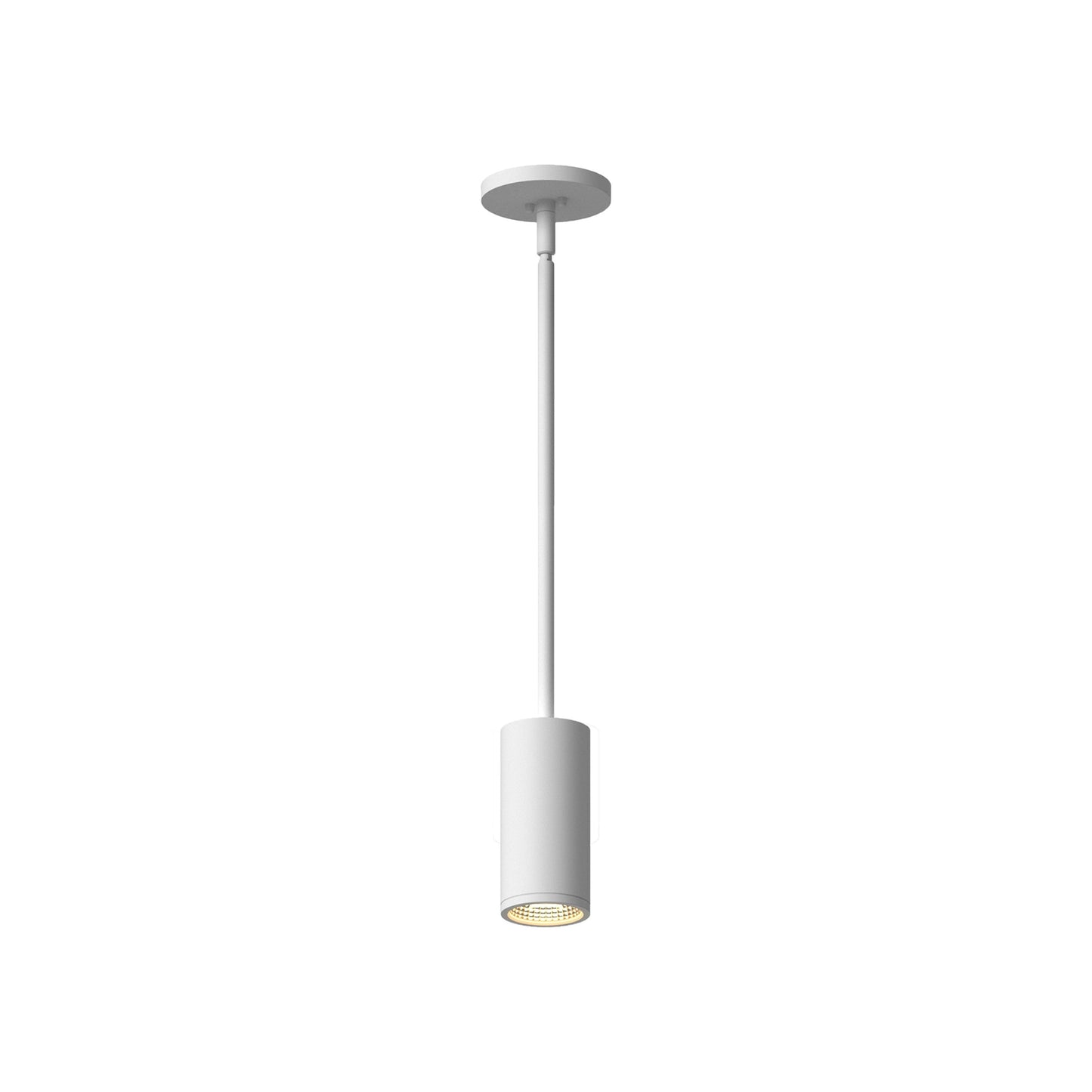 Nordic Outdoor LED Pendant Light in White (5.5-Inch/2.63-Inch).