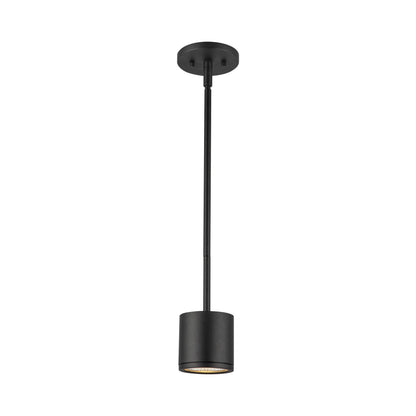 Nordic Outdoor LED Pendant Light in Black (3.5-Inch/3.63-Inch).
