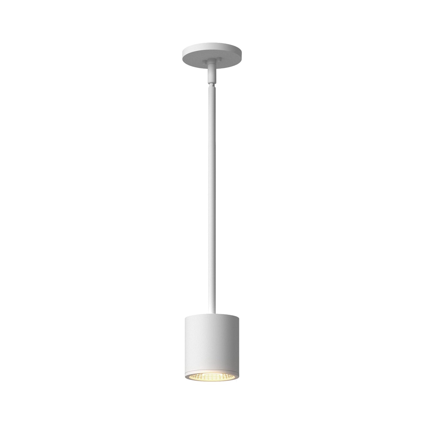Nordic Outdoor LED Pendant Light in White (3.5-Inch/3.63-Inch).