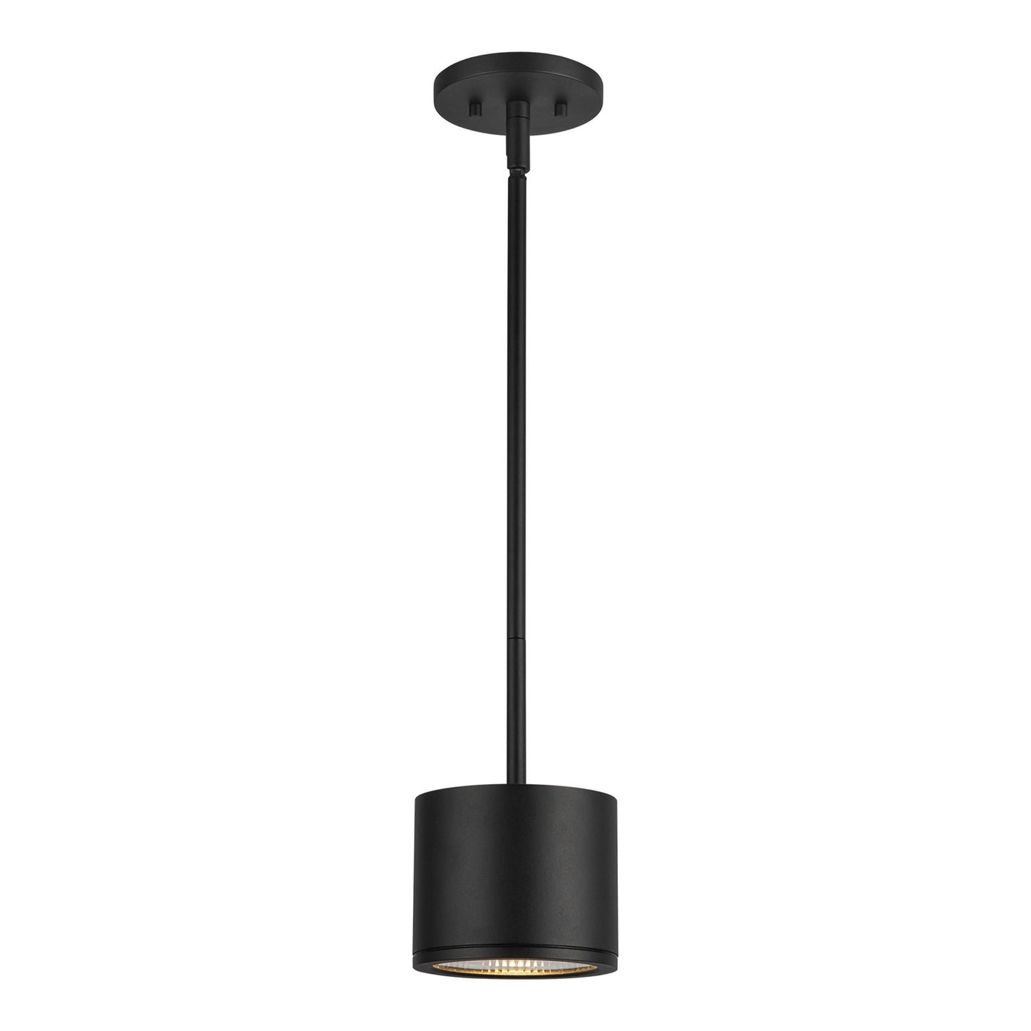 Nordic Outdoor LED Pendant Light in Black (4-Inch/5-Inch).