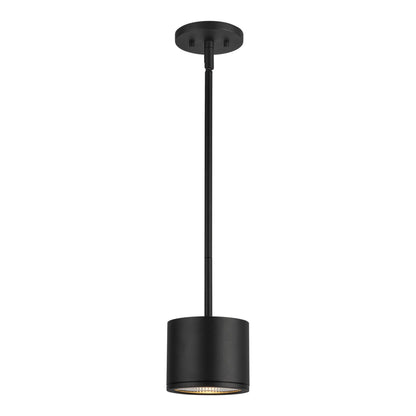 Nordic Outdoor LED Pendant Light in Black (4-Inch/5-Inch).