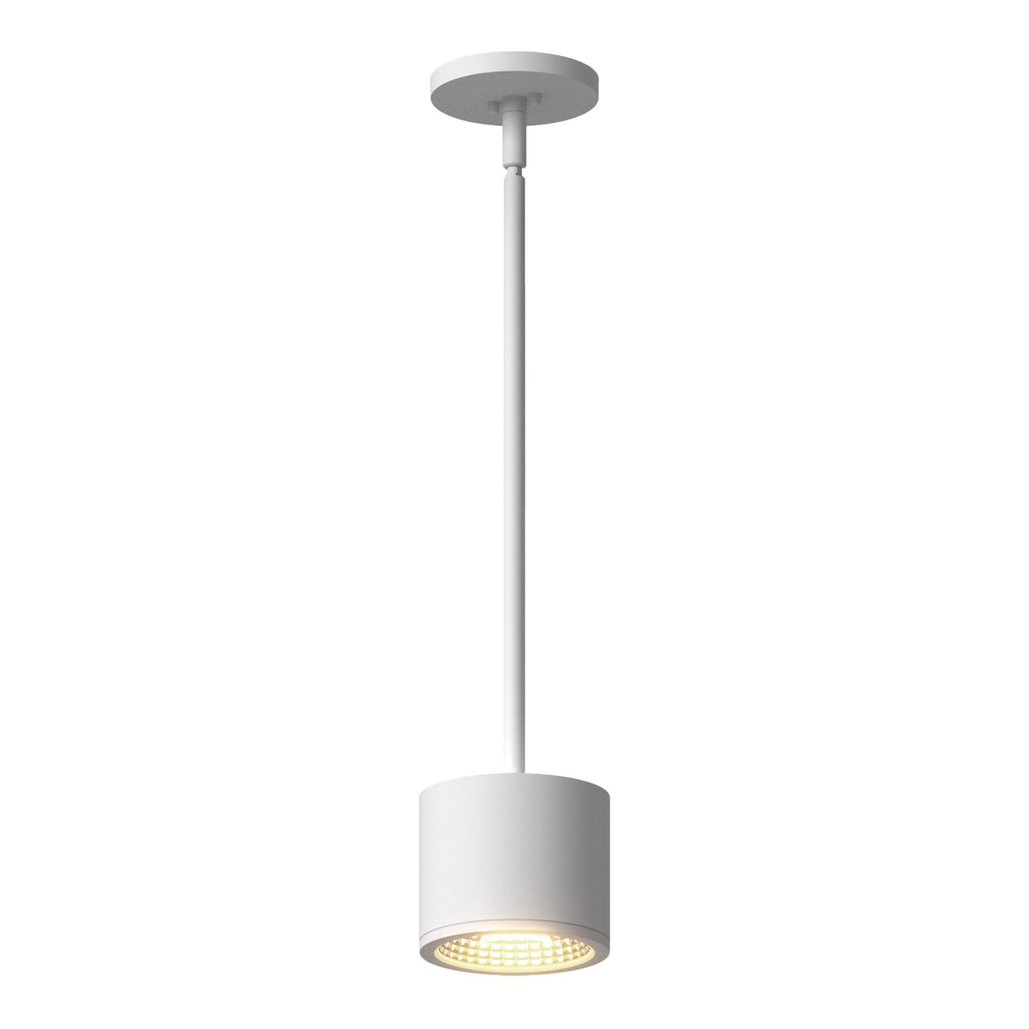 Nordic Outdoor LED Pendant Light in White (4-Inch/5-Inch).